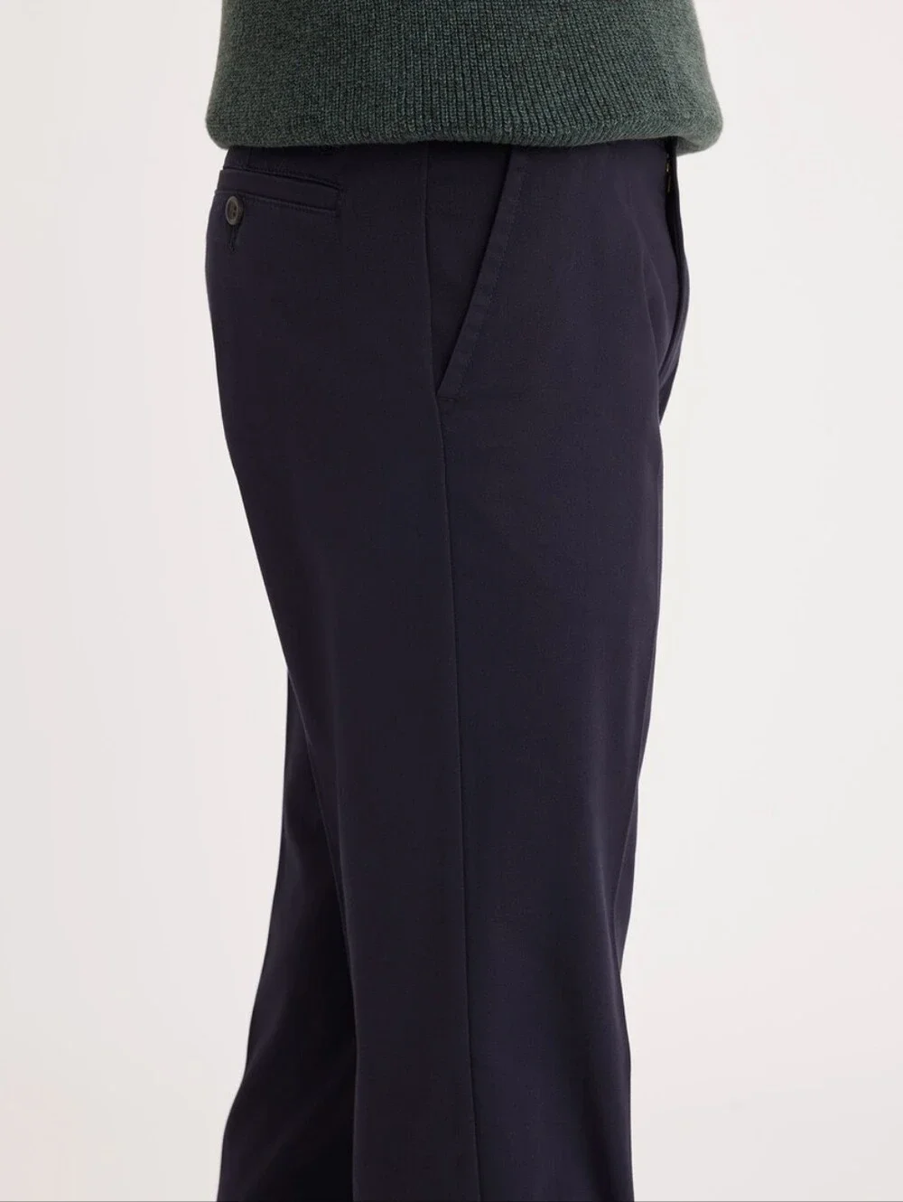 NWT Dockers Navy Blue Easy Khakis, Straight Fit Dress Pants Size 36X29